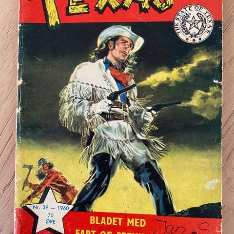 Texas nr 39-1960 - bl.a Davy Crockett