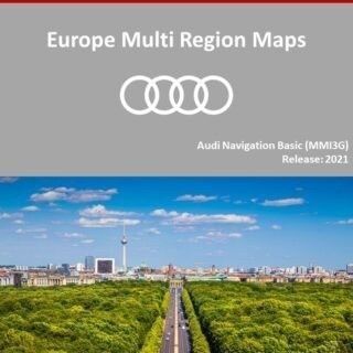 NYE Audi MAPS NAVI 2023 OPPDATERING 3G/3G HIGH/3GP A1 A3 A4 A5 A6 A7 A8 E TRON