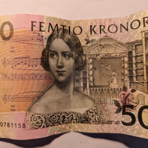 50 kronor, Sverige