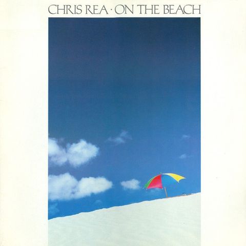 Chris Rea – On The Beach   (Magnet  – 829 194-1 LP, Album, Sil 1986)