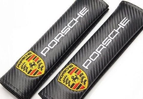 Setebelte cover Porsche / Skulderbeskyttelse logo Porsche Macan Panamera Cayenne