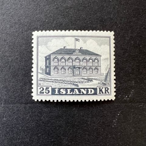 Island 1952 Alltinget postfrisk