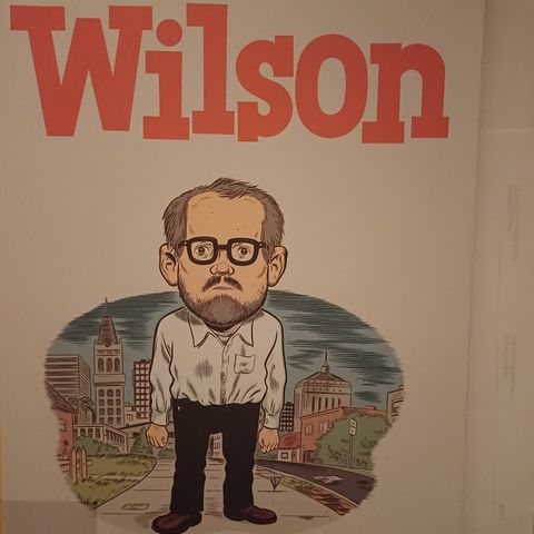 Wilson.  Tegneseriebok av Daniel Clowes