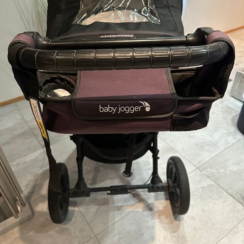 City elite baby jogger barnevogn med babydel