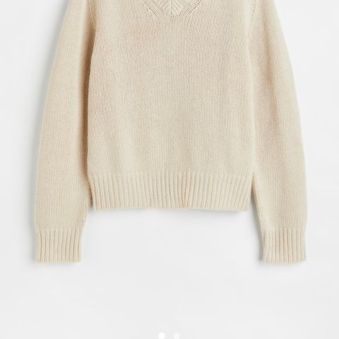 Genser i ull og cashmere fra H&M premium