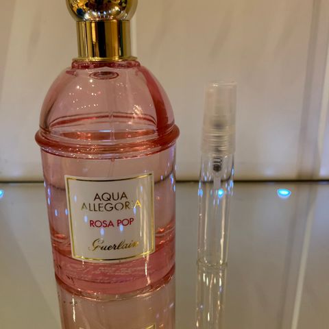 Parfymeprøver Aqua Allegoria Rosa Pop Guerlain for women  5 ml dekant/tester