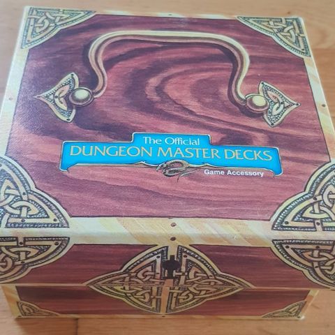 AD&D 2ed Deck of Wizard Spells og Deck of Magical Items (small box)