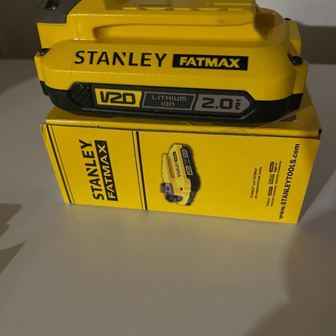 18V batteri Stanley V20