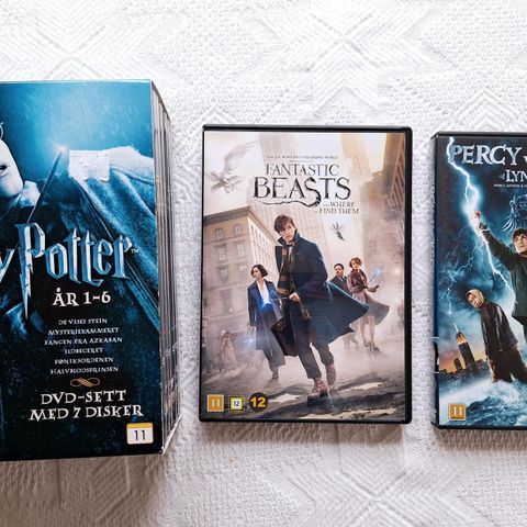 Harry Potter og fantasy filmer selges samlet