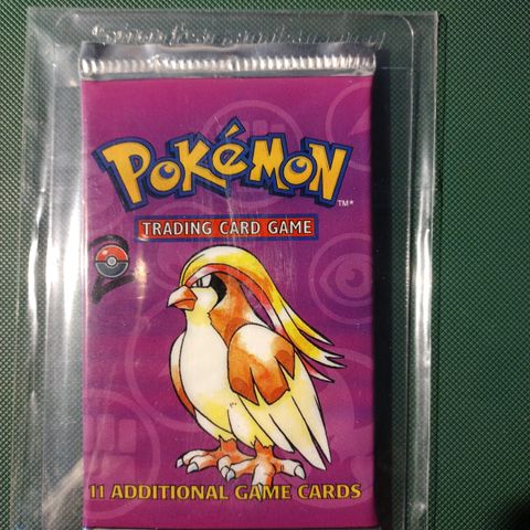 Pokemon base set 2 booster pack. Garantert uveid