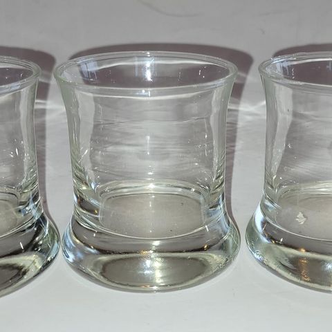 3 stk Hadeland glass          #111