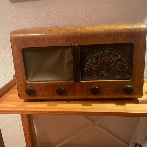 Gammel radio, retro.