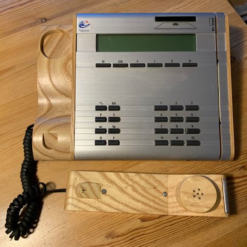 OL-telefon brukt på pressesenteret, Lillehammer 94