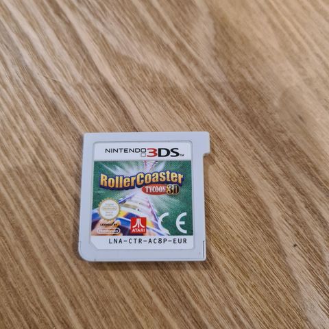 Roller Coaster Tycoon 3D Nintendo 3DS