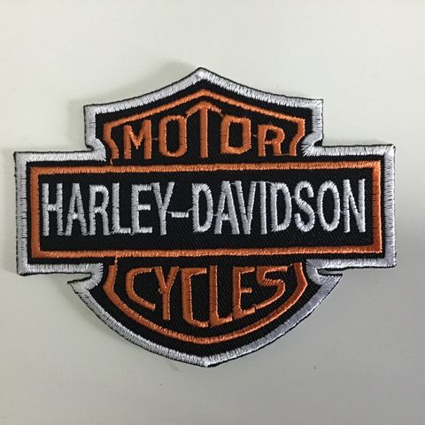 Harley Davidson - broderte stoffmerker