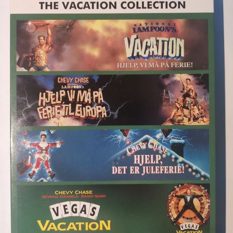 The Vacation Collection (DVD, 4 filmer)