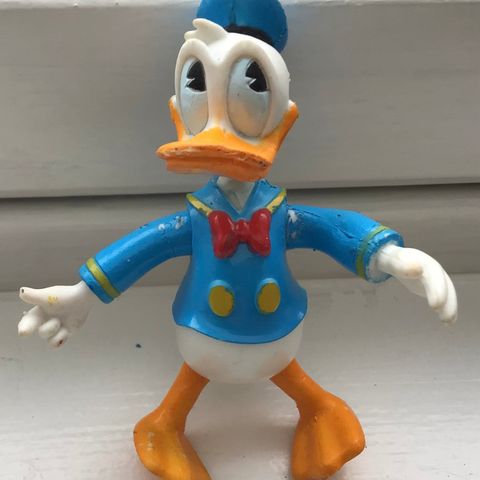 Donald Duck lekefigurer i pvc