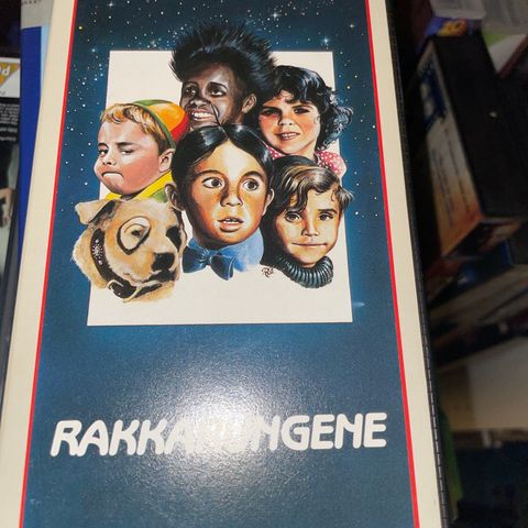 Rakkerungene vhs