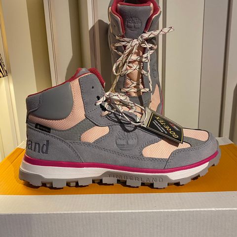 *NYE* Timberland Trail Trekker Mid Gtx Hiker, grå/rosa, str. 39