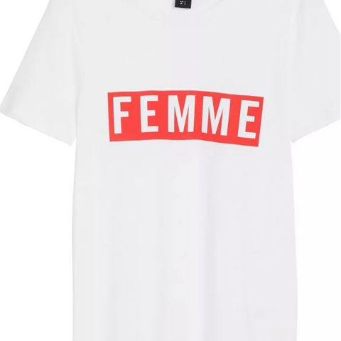 T-skjorte FEMME Lindex M