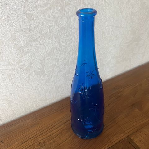 Blå vase