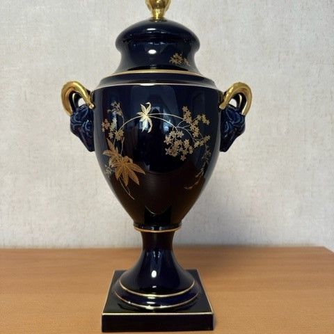 Bavaria kobolt vase 35 cm