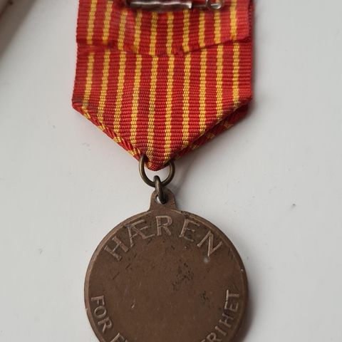Medalje fra Hæren