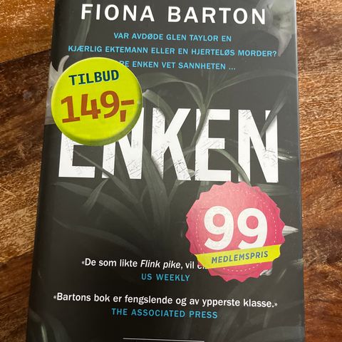 Fiona Barton. Enken