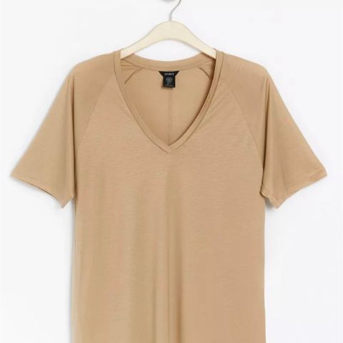 T-skjorte beige - Lindex S