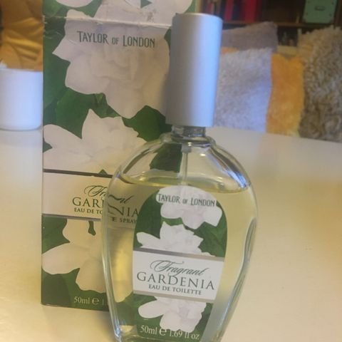 Fragrant GARDENIA fra Taylor of London. 50 ml. Edt. Vintage