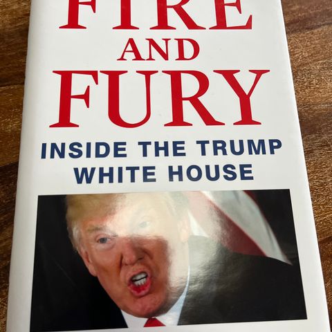 Fire and fury. Trump