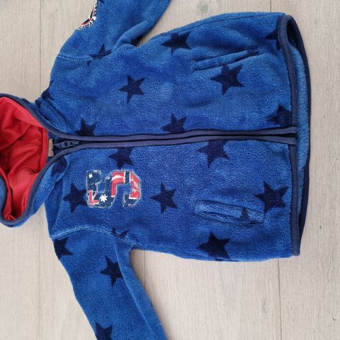 Fleece jakke strl 104