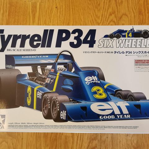 Tamiya 1/12 Scale Tyrrell P34 Six Wheeler