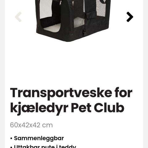 Transportveske for katt/hund