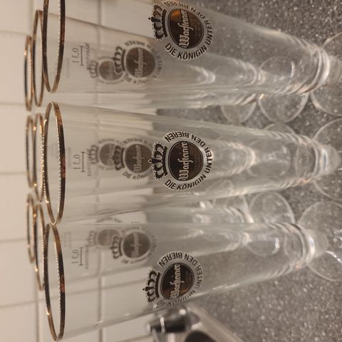 Warsteiner øl glass