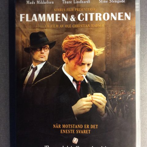 DVD - Flammen og Citronen - dansk film