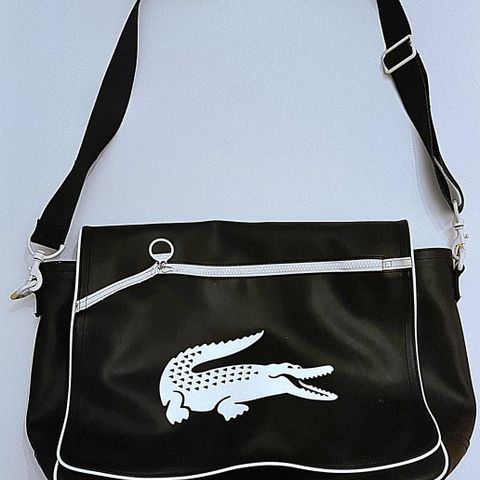 Lacoste skulderveske/tote bag, fra 2005