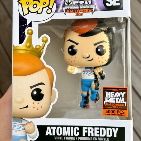 Funko Pop! Atomic Freddy Funko (Cel Shaded) (5000 PCS) | Heavy Metal Halloween