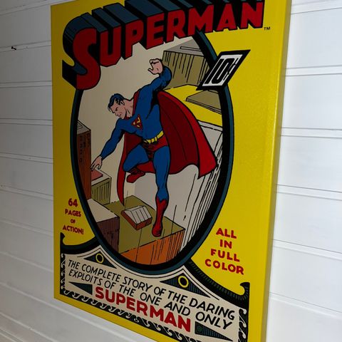 Supermann bilde 60x80cm