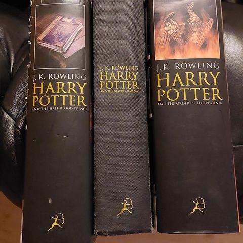 Harry Potter -bøker - Tre stk.