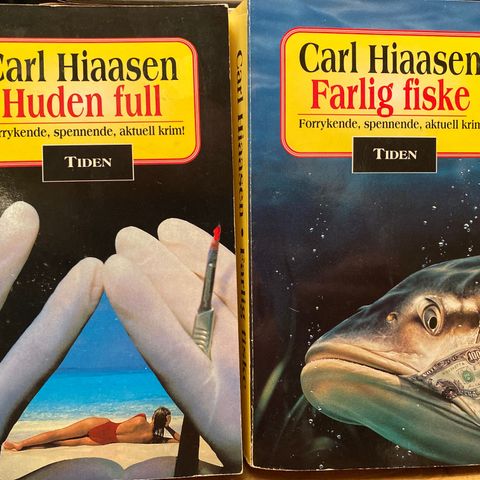Carl Hiaasen - Farlig fiske & Huden full