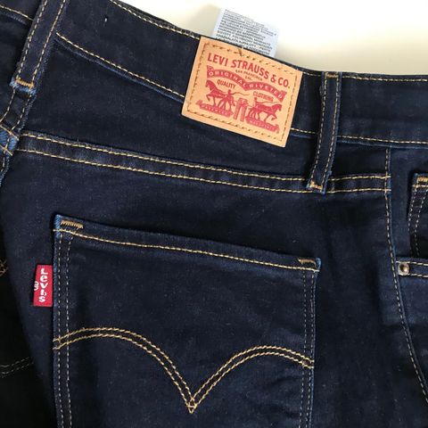 Levi’s 721 High Rise Skinny Jeans, str. 28/30 - som nye!