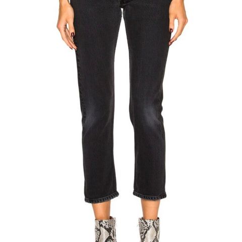 Ny  RE/DONE High Rise Ankle Crop jeans