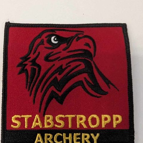 Norsk Militært Merke/Patch. Stabstropp Archery.