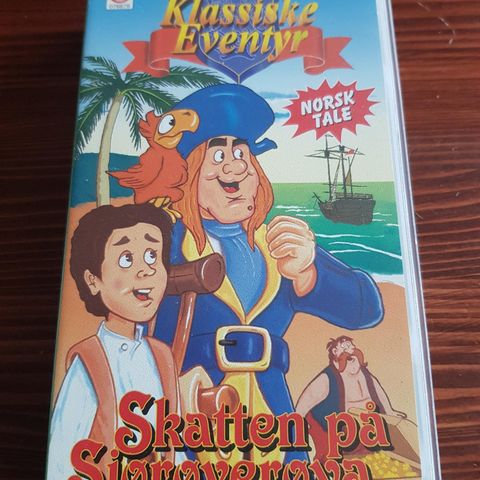 Skatten på sjørøverøya vhs