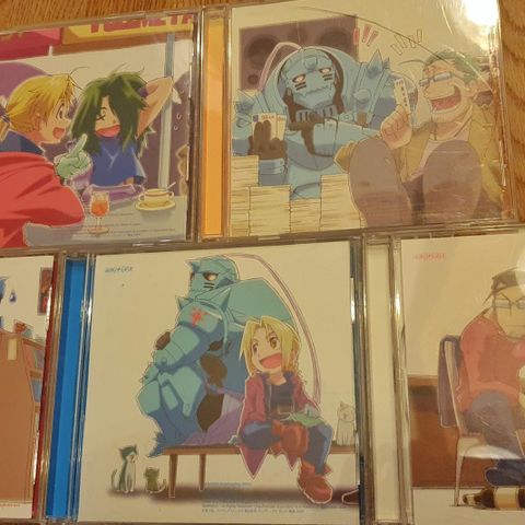 5x Fullmetal Alchemist Brotherhood CD Anime