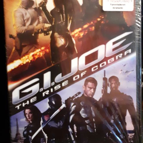 G.I. Joe - The Rise Of Cobra, norsk tekst, forseglet