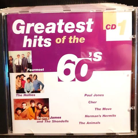 Various – Greatest Hits Of The 60's, 2003, CDx7