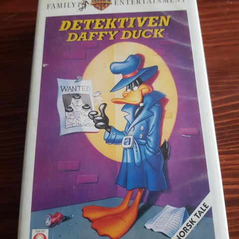 Detektiven Daffy Duck vhs