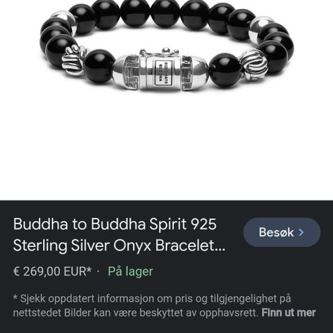 Buddhato Buddha - 925 sølv armbånd